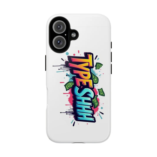 Colorful Phone Case - "Typeshh!" Money Vibe