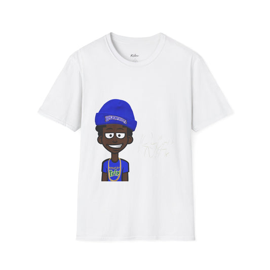 Cool Graphic Tee with Cartoon Design - Unisex Softstyle T-Shirt for Streetwear Lovers