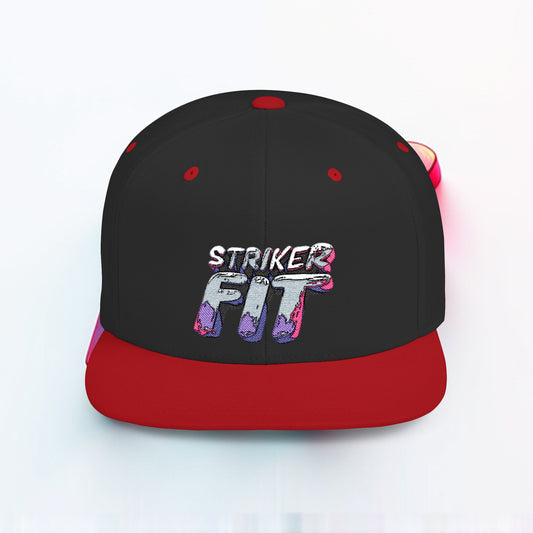 Colorful Flat Bill Snapback Striker Fit